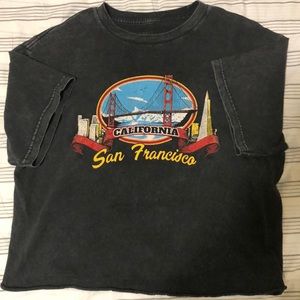 Short sleeve oversized tee